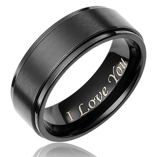 Titanium LoveBond Rings