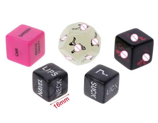 Romantic Game Dice Set