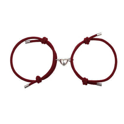 Magnetic Heart Couple Bracelets