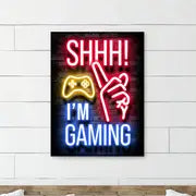Gamer Quotes Canvas Wall Art
