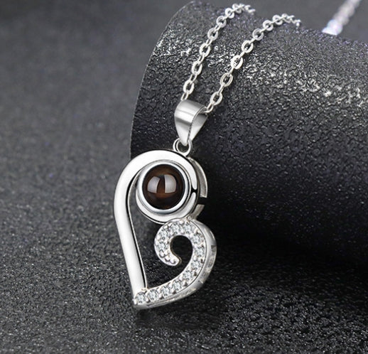 LoveSplice Heart Pendant