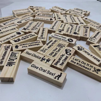 Couple's Block Stack Game