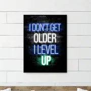 Gamer Quotes Canvas Wall Art