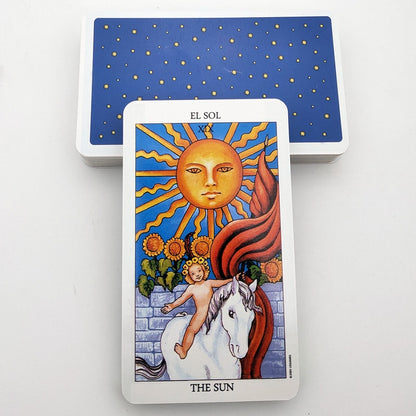 Bilingual Knight Tarot Cards
