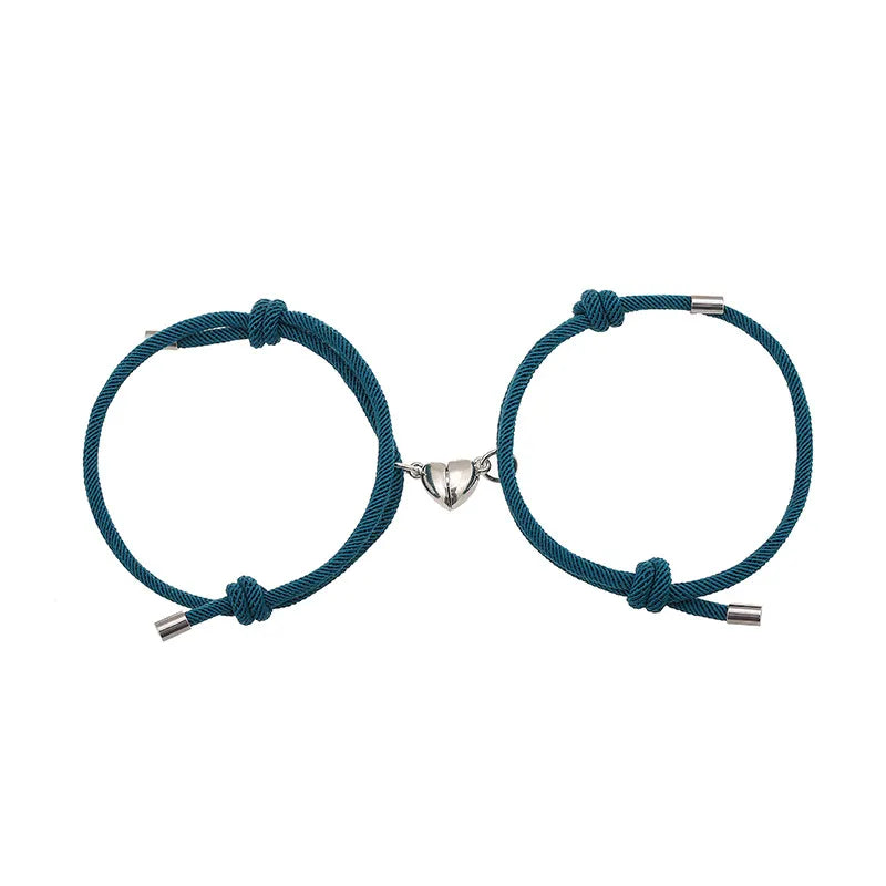 Magnetic Heart Couple Bracelets