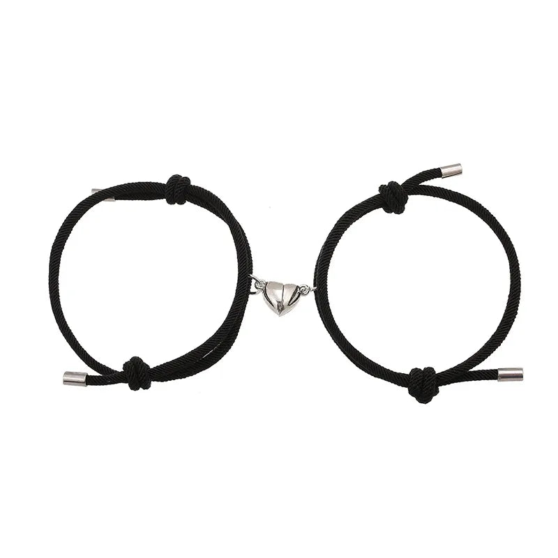 Magnetic Heart Couple Bracelets