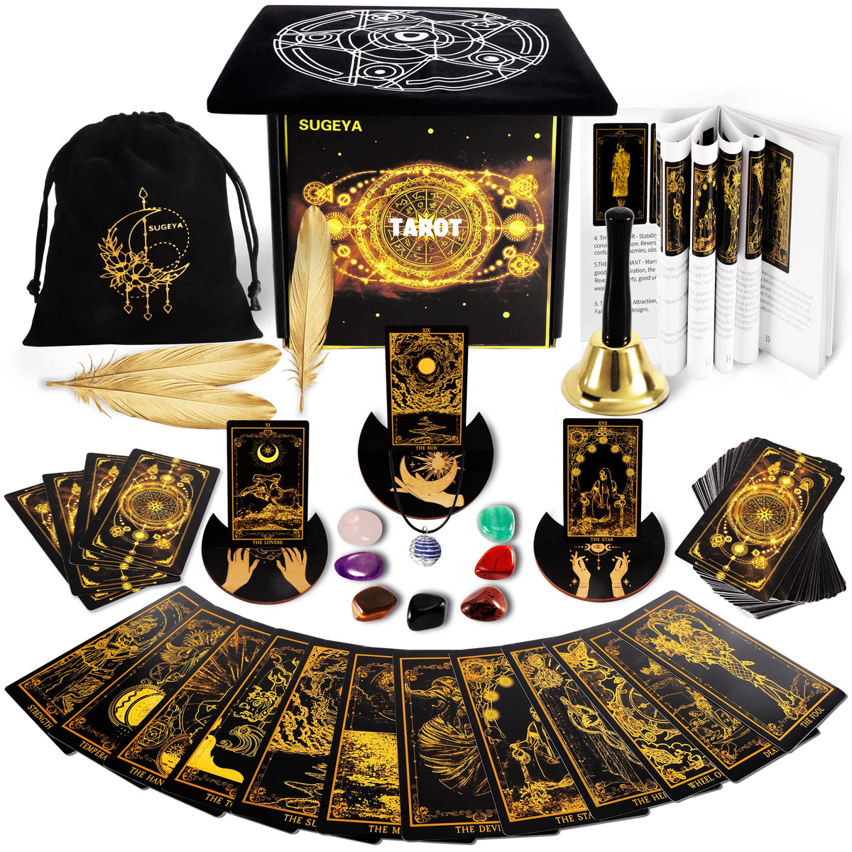 Black Mystique Tarot Set