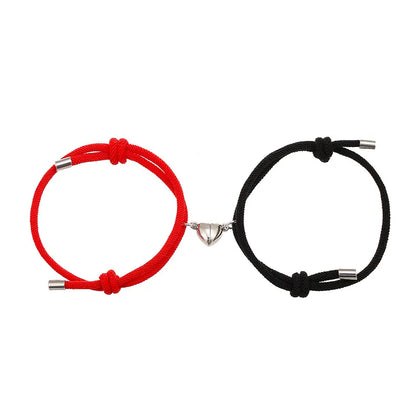 Magnetic Heart Couple Bracelets