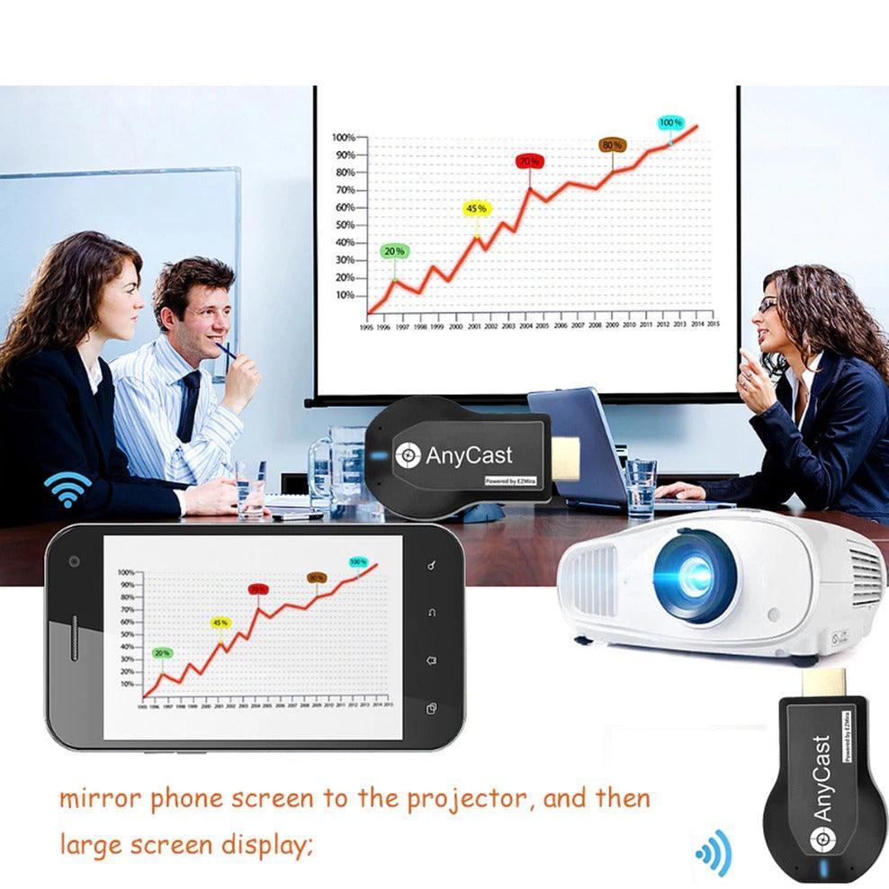 1080P M2 Plus HDMI TV Stick Wifi Display TV Dongle Receiver 1080P Mobile Screen Mirroring Receiver Dongle For Mobile Phone To TV Projector