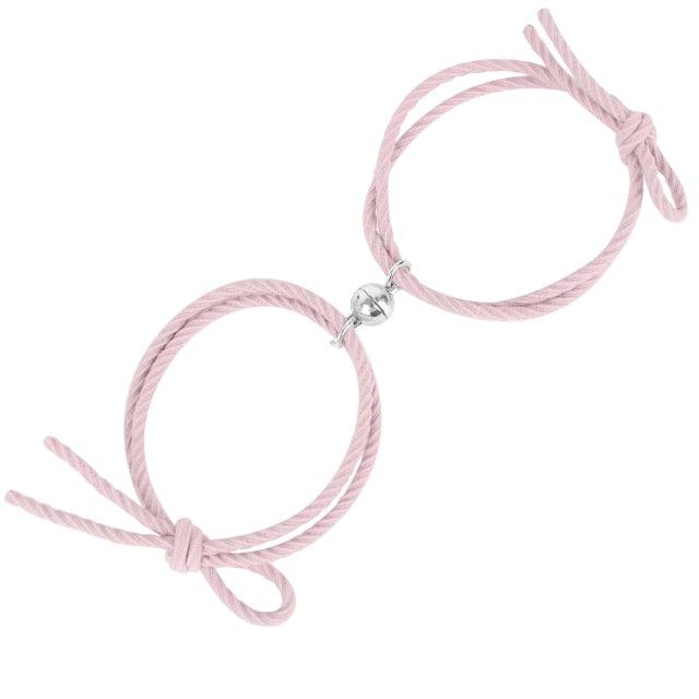 Magnetic Love Heart Attraction Couple Bracelets