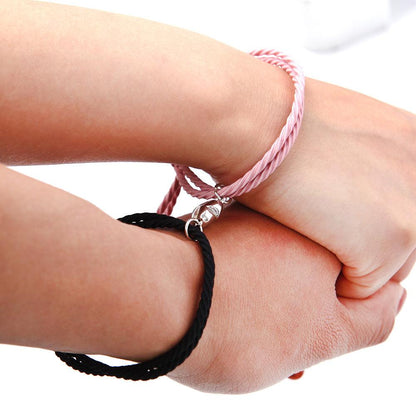 Magnetic Love Heart Attraction Couple Bracelets