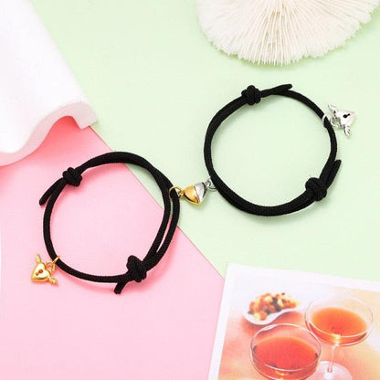 Magnetic Love Heart Attraction Couple Bracelets
