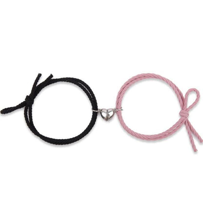 Magnetic Love Heart Attraction Couple Bracelets