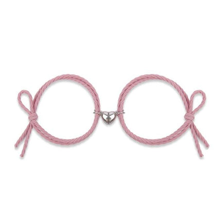 Magnetic Love Heart Attraction Couple Bracelets