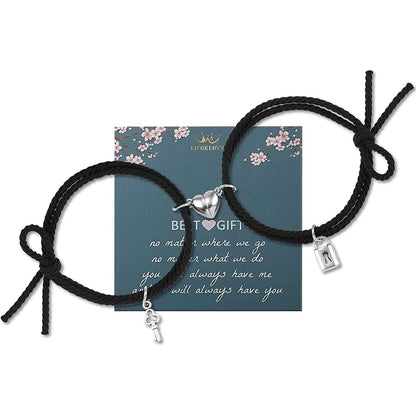 Magnetic Love Heart Attraction Couple Bracelets