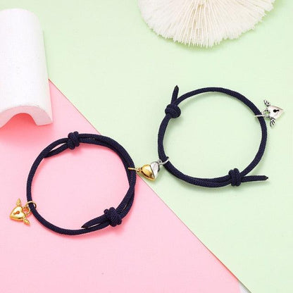 Magnetic Love Heart Attraction Couple Bracelets