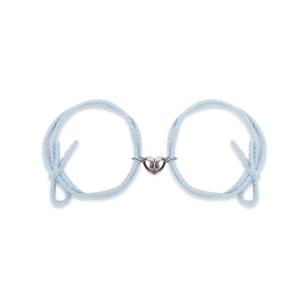 Magnetic Love Heart Attraction Couple Bracelets